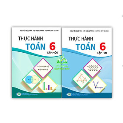 Sách - Combo Thực hành Toán 6 - tập 1 + 2 (KP)