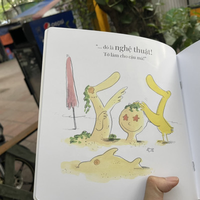 (Combo 3 cuốn) VỊT VÀ CHẤM - Clare Helen Welsh - Minh họa: Oliver Tallec - Hà Anh dịch - Vizibook - bìa mềm, in màu