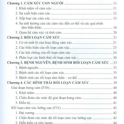 Các Rối Loạn Cảm Xúc (Sách tham khảo)