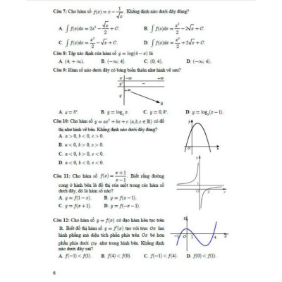 Bộ đề ôn tập thi tốt nghiệp THPT môn toán (thích hợp dùng cho các kì thi đánh giá năng lực) - HA