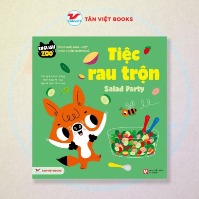 Sách - Bộ Sách English Zoo - Phát Triển Ngôn Ngữ - Song Ngữ Anh Viêt - Chọn Lẻ 11 Chủ Đề - Tân Việt Books