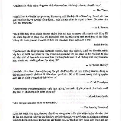 Lịch Sử Triết Học Phương Tây - History Of Western Philosophy