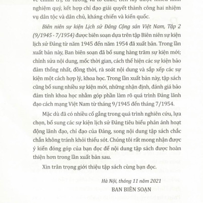 Combo Biên Niên Sự Kiện Lịch Sử Đảng Cộng Sản Việt Nam (1930 - 2000) 7 tập  - Bìa cứng