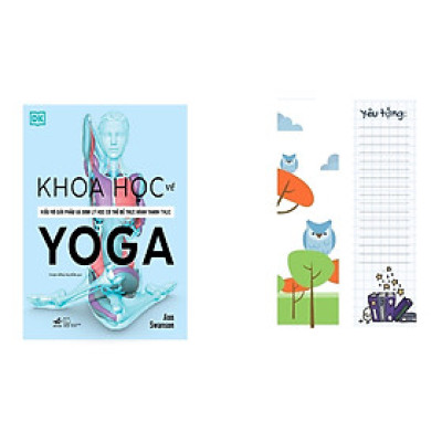 Sách - Khoa học về Yoga (Bìa cứng) (tặng kèm bookmark thiết kế)