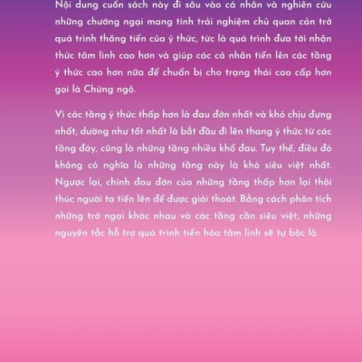 Transcending The Levels Of Consciousness - Siêu Việt Các Tầng Ý Thức