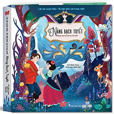 Sách Tương Tác - Lật Mở Xuyên Thấu - Bí Mật Phía Sau Trang Sách - Nàng Bạch Tuyết