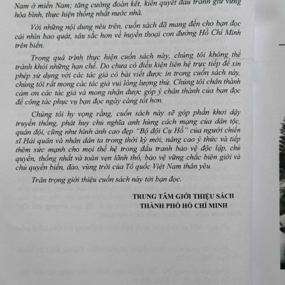 Kỳ Tích Đường Hồ Chí Minh Trên Biển