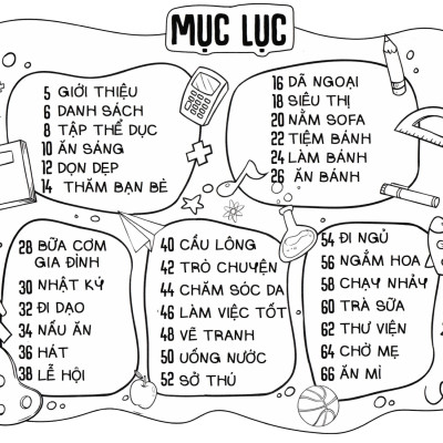 Sách Tô Màu Chữa Lành - Tô Màu Cuộc Sống Muôn Màu Cùng Bu - VT