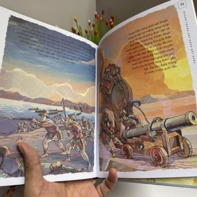 [Bộ LỊCH SỬ VIỆT NAM BẰNG TRANH] -LỊCH SỬ VIỆT NAM BẰNG TRANH – Tập thứ 17 trong bộ sách quan trọng cho tuổi thơ đã ra mắt: QUANG TRUNG ĐẠI PHÁ QUÂN THANH– NXB Trẻ