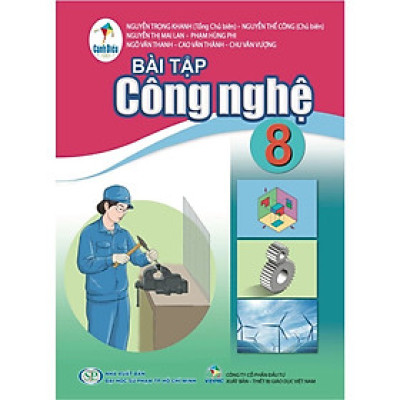 Sách - Bài tập Công nghệ 8 - CD