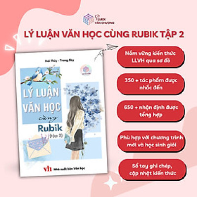 Sách - Lý luận văn học cùng Rubik (Tập 2) - Rubik Văn Chương