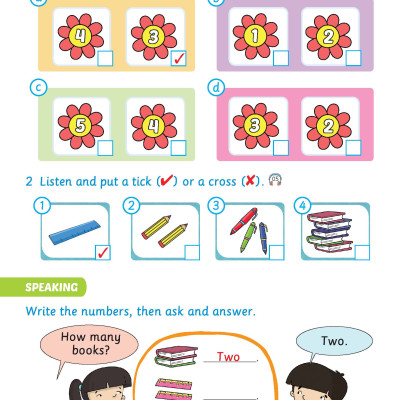 Bài tập Bổ trợ Tiếng Anh 1 Extra & Friends