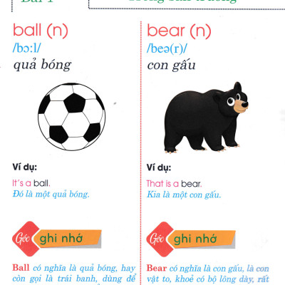 Học Tiếng Anh Bằng Hình Ảnh Lớp 1 _HA