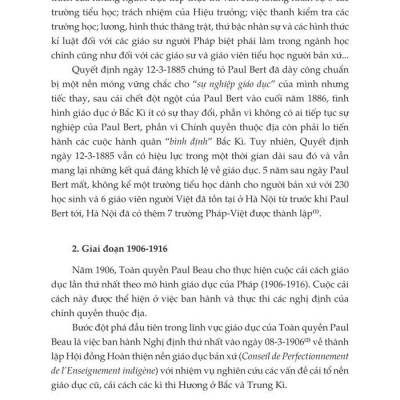 Giáo Dục Việt Nam Thời Kỳ Thuộc Địa Qua Tài Liệu Và Tư Liệu Lưu Trữ (1858 - 1945)