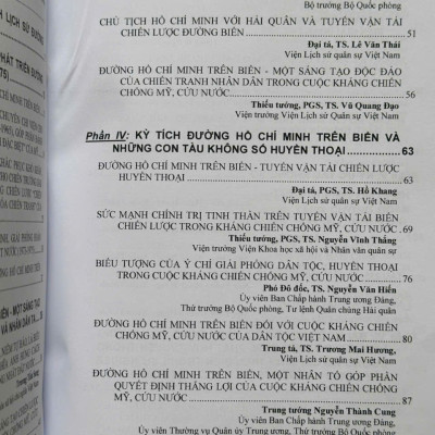 Kỳ Tích Đường Hồ Chí Minh Trên Biển