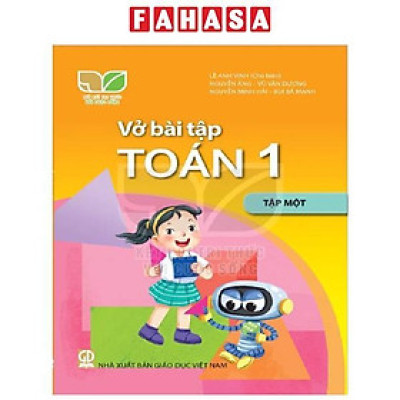 Sách Giáo Khoa Vở Bài Tập Toán 1 - Tập 1 (Bộ Sách Kết Nối Tri Thức Với Cuộc Sống) (Chuẩn)