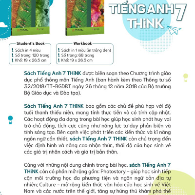 Sách Giáo Khoa Tiếng Anh 7 THiNK  (Sách Học Sinh)