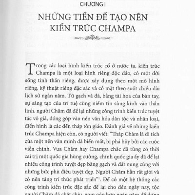 Kiến Trúc Champa Trong Lịch Sử