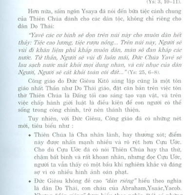Công Giáo Và Đức Kitô - Kinh Thánh Qua Cái Nhìn Từ Đông Phương (Tái bản)