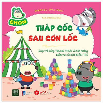 Ehon Wolfoo - Tháp Cốc Sau Cơn Lốc
