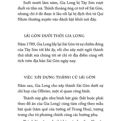 Ký Ức Lịch Sử Về Sài Gòn Và Các Vùng Phụ Cận