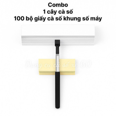 [Tặng Kèm Giấy] Phụ Kiện Cà Số Khung Số Máy Đa Năng – Phù Hợp Cho Xe Máy Và Ô Tô – Giá Tốt