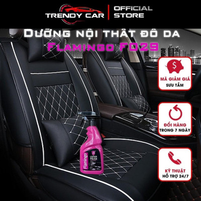 Chai dưỡng nội thất đồ da nội thất xe hơi Flamingo F029 hàng nhập khẩu | Phụ kiện xe hơi Trendy Car