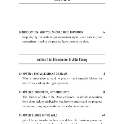 Competing Against Luck: The Story of Innovation and Customer Choice