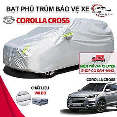 Bạt phủ xe ô tô Suzuki XL7 3 lớp thông minh, chất liệu vải dù oxford cao cấp, áo trùm oto 7 chỗ bảo vệ che nắng, mưa