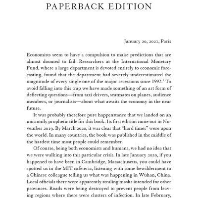 Good Economics For Hard Times