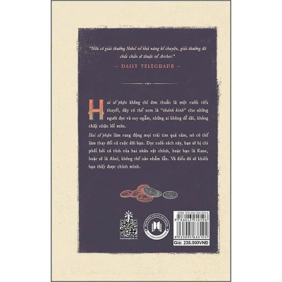 Sách - Hai Số Phận - Bìa Cứng - Jeffrey Archer - Huy Hoàng Bookstore