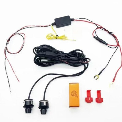 Đèn LED Hình Đôi Cánh Thiên Thần Trang Trí Xe Hơi đèn trang trí xe hơi