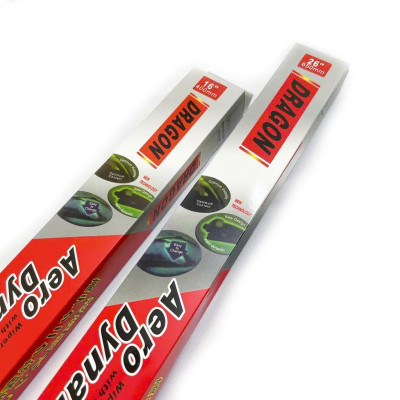 Gạt Mưa Ô Tô Silicone hàng xuất Nhật Bản hiệu Dragon đỏ công nghệ mới gạt siêu sạch mút kính