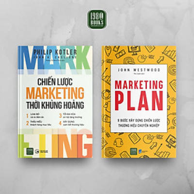 Combo 2 Cuốn Hướng Nghiệp Phát Triển Doanh nghiệp- Chiến Lược Marketing Thời Khủng Hoảng + Marketing Plan