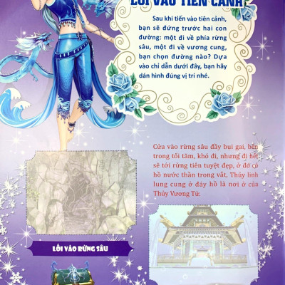 Dán Hình Trang Phục Yeloli - Tiên Nữ Hoa Nhài