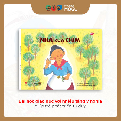 Truyện Ehon bé 3-4-5 tuổi - Nhà của chim