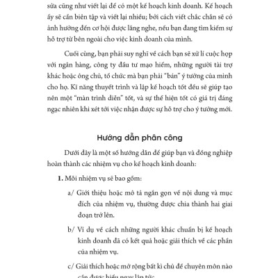 Sổ Tay Kế Hoạch Kinh Doanh - Chìa Khóa Để Khởi Nghiệp Thành Công - ML