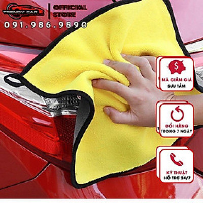 Khăn Lau Kính Xe Hơi Siêu Thấm Nước, Bụi Bẩn - Không Kể Lại Vết Bẩn
