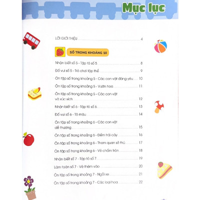 Thiên Tài Toán Học (4 - 5 Tuổi) - Nhận Biết Số Từ 5 - 10