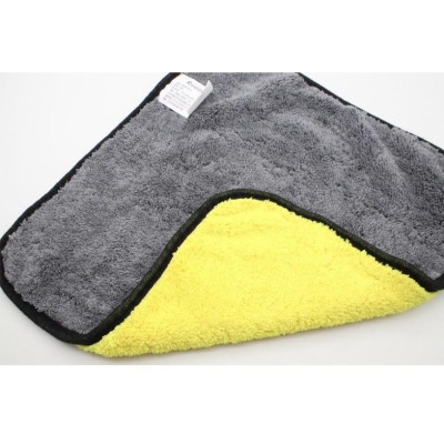  Freeship khăn 2 lớp lau xe đa năng  thấm hút tốt loại cao cấp dày 900GSM có clip mô tả