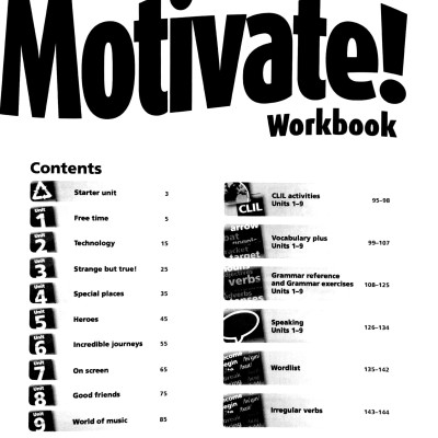 Motivate! Level 3 Workbook Includes Audio