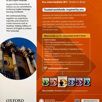 Headway 5th Edition: Pre-Intermediate: Student