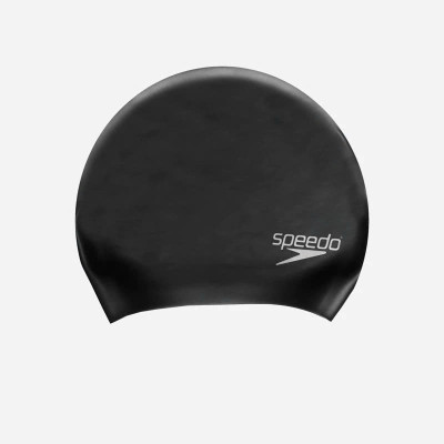 Nón Bơi Vải Silicon Cao Cấp Mềm Mại Kiểu Dáng Năng Động Dành Cho Vận Động Viên Chuyên Nghiệp Hoặc Người Có Sở Thích Đi Bơi Mỗi Ngày Mũ Bơi Màu Đen