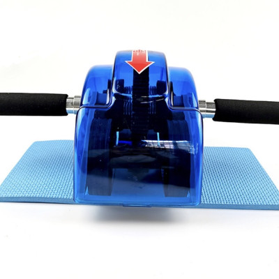 Con Lăn Tập Cơ Bụng Có Lò Xo Trợ Lực Mã AB-Tình Yêu Cao Cấp Màu Xanh Dương