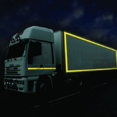 Decal phản quang 3M serie 983 - Phản quang cho xe ô tô - Trắng-Đỏ (1mét lẻ)