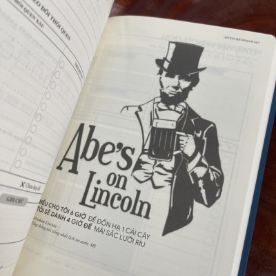 (Bìa da) SỔ TAY KẾ HOẠCH 24/7– Quyết Trần - Quang Minh Books – NXB Hà Nội