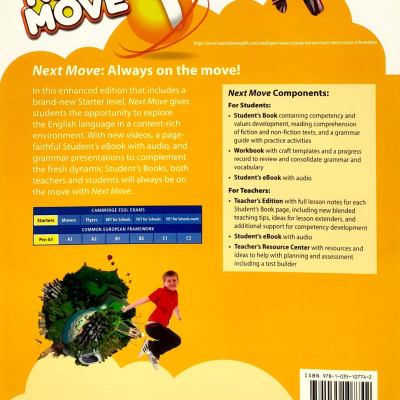 Next Move Level 1 Student Book + eBook Pack