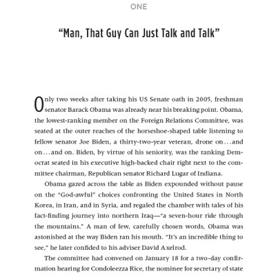 Barack And Joe: The Making Of An Extraordinary Partnership