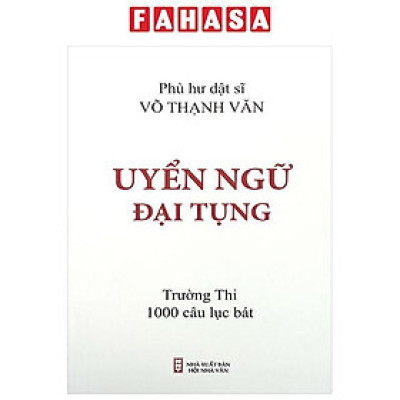 Sách - Uyển Ngữ Đại Tụng
