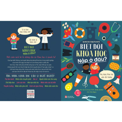 Sách - Biệt Đội Khoa Học Nấp Ở Đâu - Ứng Dụng Khoa Học Giữa Đời Thường - NXB Phụ Nữ